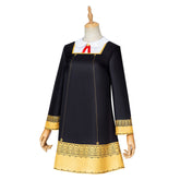 Anya Black School Uniform Dress Cosplay Costume Outfits Halloween Carnival Suit